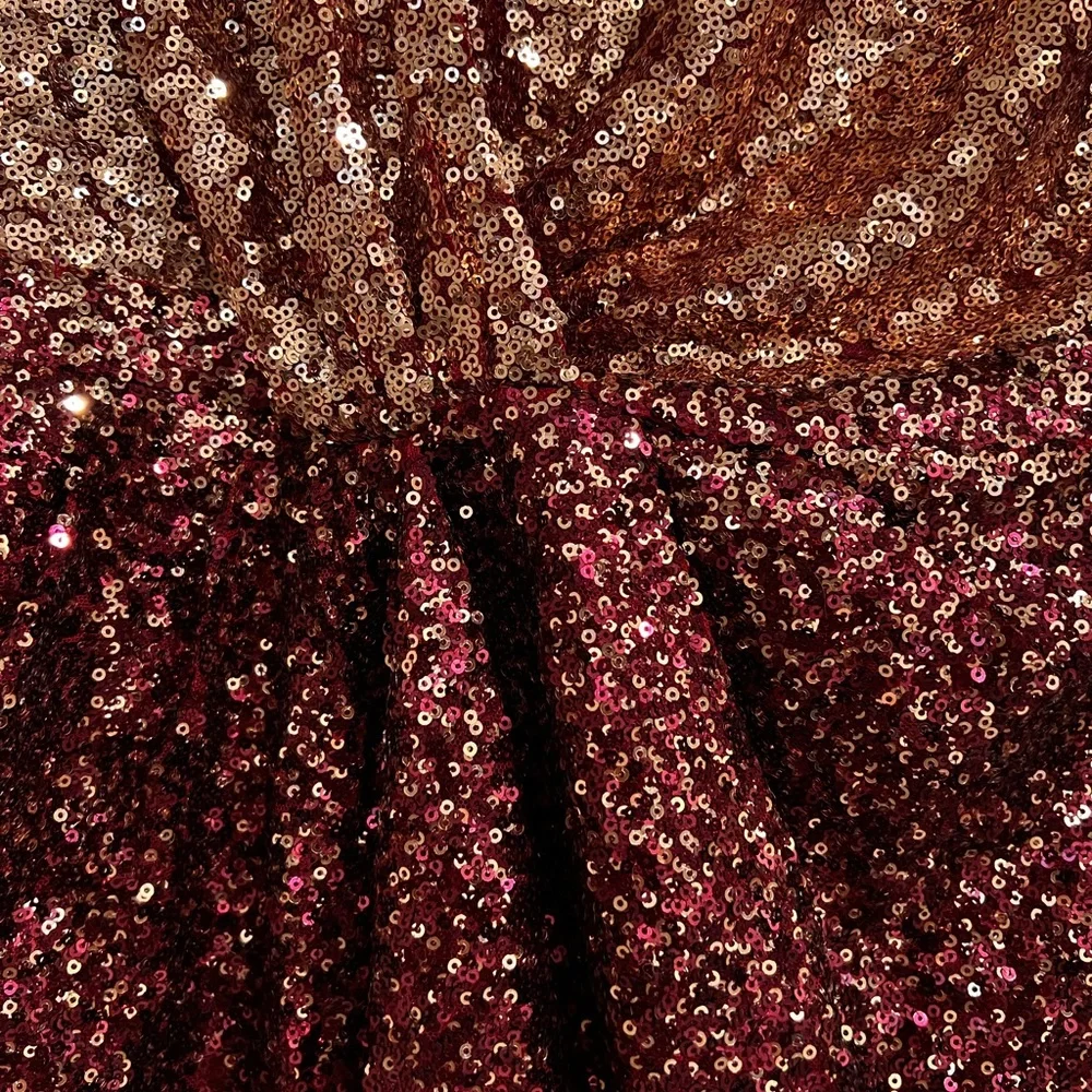 NWT ombré sequin dress. - Picture 2 of 3